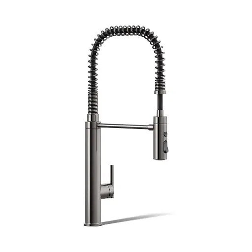 [KOH-24982-TT] Kohler 24982-TT Purist Semi-Professional Kitchen Sink Faucet Vibrant Titanium