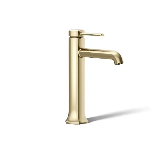[KOH-27003-4-AF] Kohler 27003-4-AF Occasion Tall Single Handle Bathroom Sink Faucet Vibrant French Gold