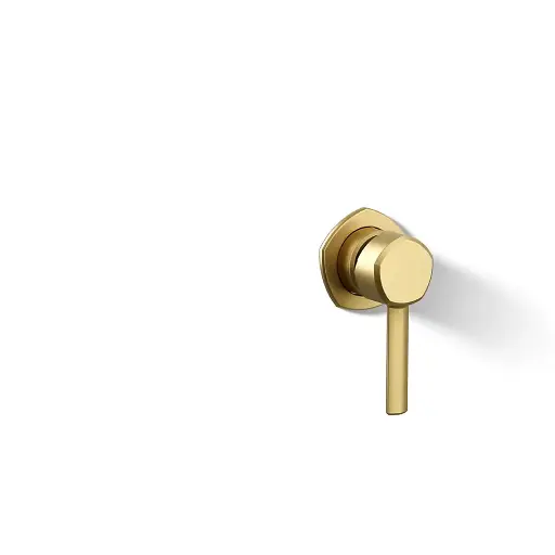 [KOH-27012-4-2MB] Kohler 27012-4-2MB Occasion Wall Mount Bathroom Sink Faucet Handle Vibrant Brushed Moderne Brass