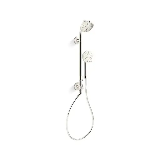 [KOH-27119-G-SN] Kohler 27119-G-SN Occasion Hydrorail-S Set Shower Column Kit Vibrant Polished Nickel