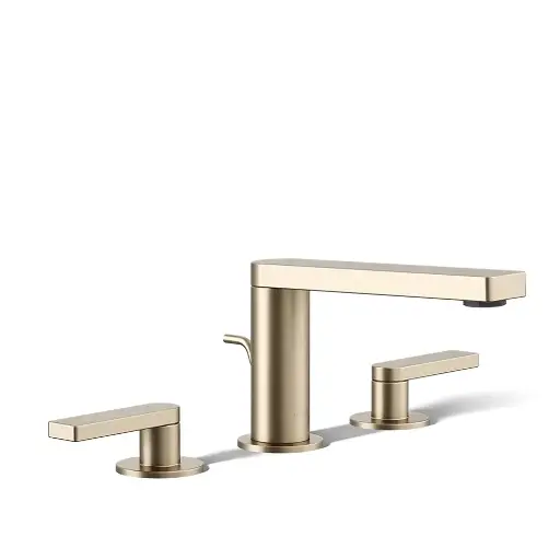 [KOH-73060-4-BV] Kohler 73060-4-BV Composed Widespread Faucet Lever Handles Vibrant Brushed Bronze
