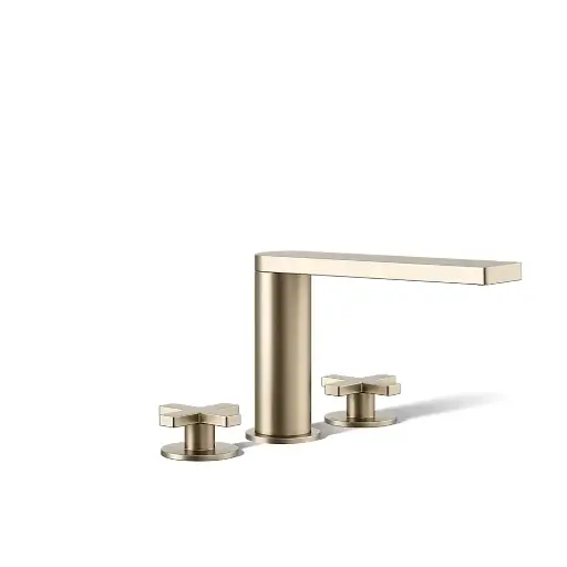 [KOH-73081-3-BV] Kohler 73081-3-BV Composed Deck Mount Bath Faucet Cross Handles Vibrant Brushed Bronze