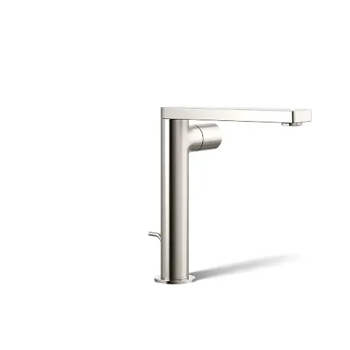 [KOH-73159-7-SN] Kohler 73159-7-SN Composed Tall Single Handle Faucet Vibrant Polished Nickel