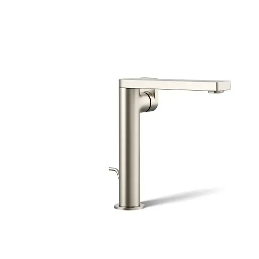 [KOH-73168-4-BN] Kohler 73168-4-BN Composed Tall Single Lever Handle Faucet Vibrant Brushed Nickel