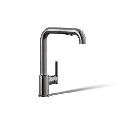 [KOH-7505-TT] Kohler 7505-TT Purist Pull Out Kitchen Sink Faucet Vibrant Titanium