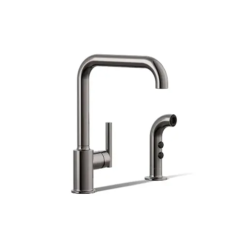 [KOH-7508-TT] Kohler 7508-TT Purist Single Handle Kitchen Sink Faucet Vibrant Titanium