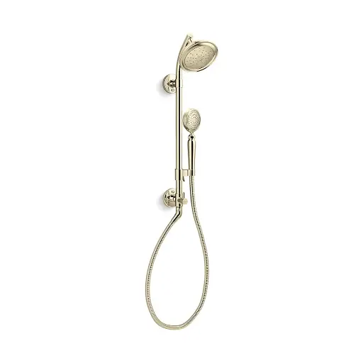 [KOH-76472-G-AF] Kohler 76472-G-AF Artifacts Hydrorail-S Shower Column Kit Vibrant French Gold