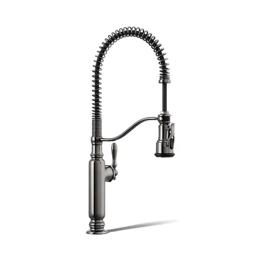 [KOH-77515-TT] Kohler 77515-TT Tournant Semi Professional Kitchen Faucet Vibrant Titanium