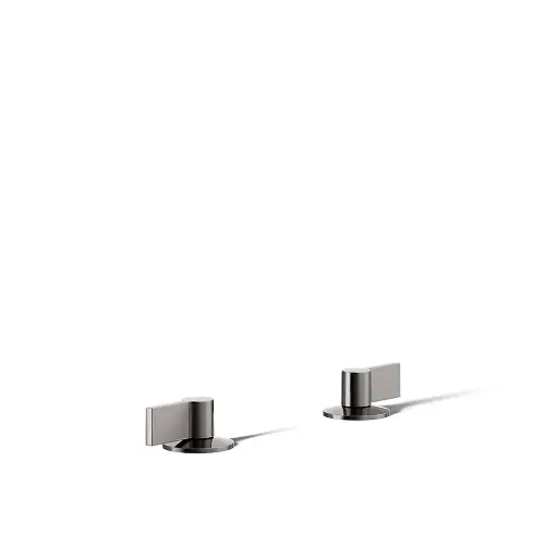 [KOH-77990-4-TT] Kohler 77990-4-TT Components Deck Mount Faucet Lever Handles Vibrant Titanium
