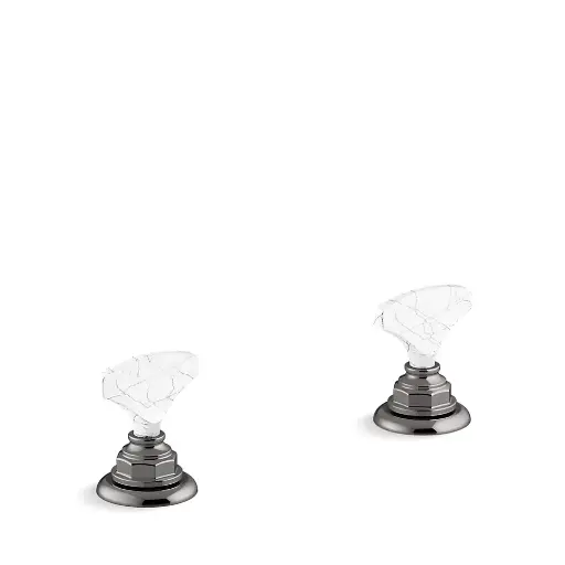 [KOH-98068-6HWL-TT] Kohler 98068-6HWL-TT Artifacts Bathroom Faucet Handles Vibrant Titanium