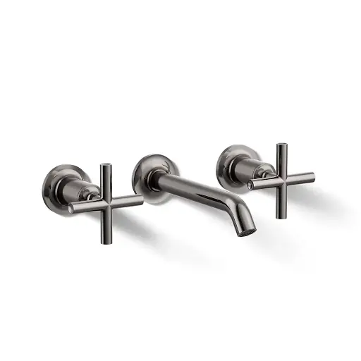 [KOH-T14413-3-TT] Kohler T14413-3-TT Purist Wall Mount Lavatory Faucet Trim Vibrant Titanium