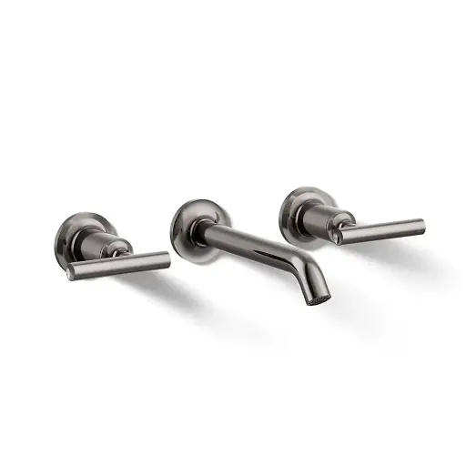 [KOH-T14413-4-TT] Kohler T14413-4-TT Purist Wall Mount Lavatory Faucet Trim Vibrant Titanium