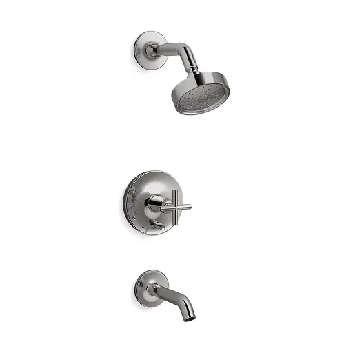 [KOH-T14420-3G-TT] Kohler T14420-3G-TT Purist Rite-Temp Bath and Shower Trim Kit Vibrant Titanium