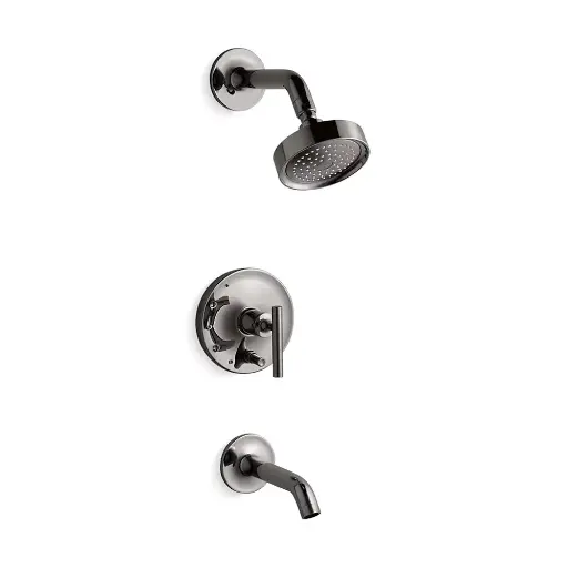 [KOH-T14420-4-TT] Kohler T14420-4-TT Purist Rite-Temp Bath and Shower Trim Kit Vibrant Titanium