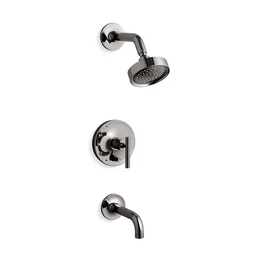 [KOH-T14421-4-TT] Kohler T14421-4-TT Purist Rite-Temp Bath and Shower Trim Kit Vibrant Titanium