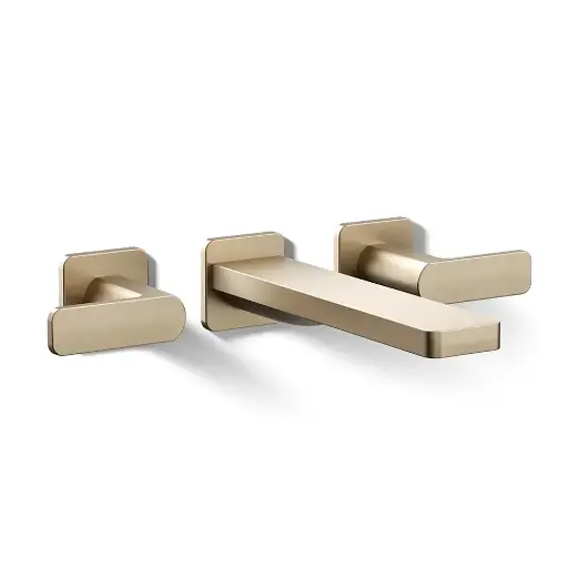 [KOH-T23491-4-BV] Kohler T23491-4-BV Parallel Wall Mount Bath Faucet Trim Vibrant Brushed Bronze