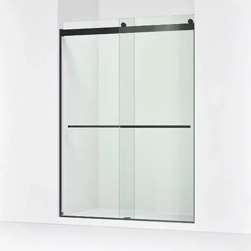 [KOH-702430-L-BL] Kohler 702430-L-BL Levity Plus 81-5/8" H Sliding Shower Door Matte Black
