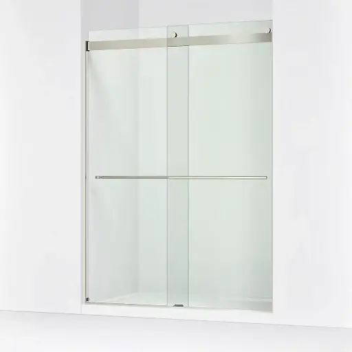 [KOH-702430-L-BNK] Kohler 702430-L-BNK Levity Plus 81-5/8" H Sliding Shower Door Anodized Brushed Nickel