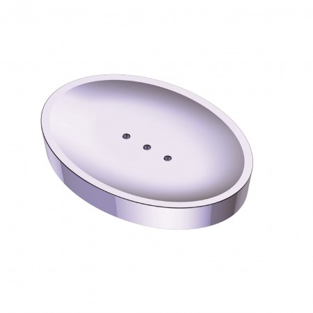 [KART-144655-33] Kartners 144655-33 OSLO Soap Dish Titanium