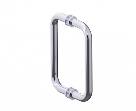 [KART-1707808-33] Kartners 1707808-33 Nice: Double SDH 8" No rosett Titanium