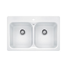 [BLA-400010] Blanco 400010 Vision 210 Double Drop In Kitchen Sink