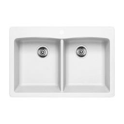[BLA-400055] Blanco 400055 Diamond 210 Drop In Double Kitchen Sink
