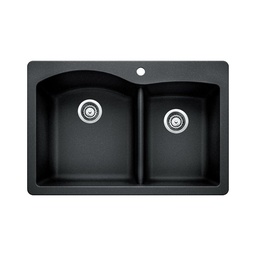[BLA-400060] Blanco 400060 Diamond 1.75 Double Drop In Kitchen Sink