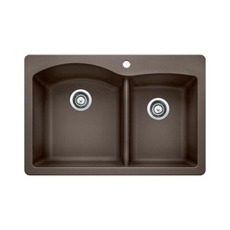 [BLA-400343] Blanco 400343 Diamond 1.75 Double Drop In Kitchen Sink