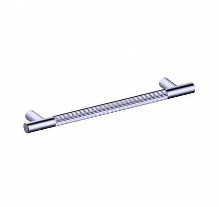 [KART-310704-33] Kartners 310704-33 Straight Knurled Cabinet Pulls 4" Titanium