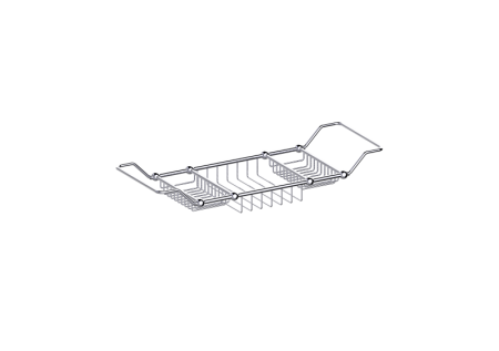 [KART-322680-33] Kartners 322680-33 Florence TUB CADDY Titanium