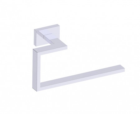 [KART-480465-40] Kartners 480465-40 Vienna: Towel Ring Black Nickel