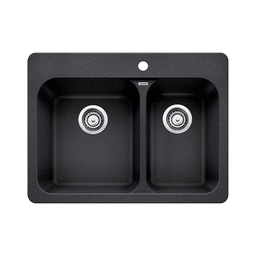 [BLA-401126] Blanco 401126 Vision 1.5 Double Drop In Kitchen Sink