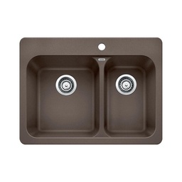 [BLA-401127] Blanco 401127 Vision 1.5 Double Drop In Kitchen Sink