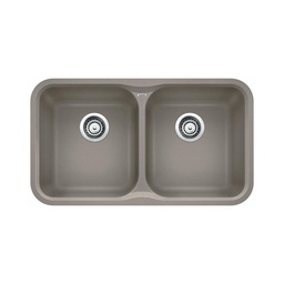 [BLA-401144] Blanco 401144 Vision U 2 Double Undermount Kitchen Sink