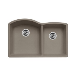 [BLA-401149] Blanco 401149 Diamond U 1.75 Double Undermount Kitchen Sink