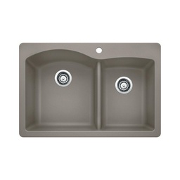 [BLA-401153] Blanco 401153 Diamond 1.75 Double Drop In Kitchen Sink