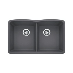 [BLA-401402] Blanco 401402 Diamond U 2 Double Undermount Kitchen Sink