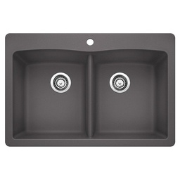 [BLA-401406] Blanco 401406 Diamond 210 Drop In Double Kitchen Sink