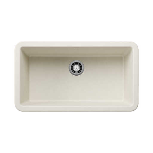 [BLA-402872] Blanco 402872 Ikon 33 Apron Granite Sink Soft White