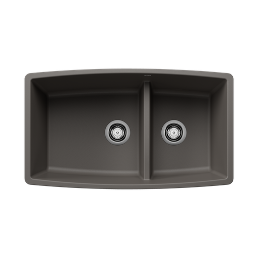 [BLA-402933] Blanco 402933 Performa U 1.75 Low Divide Silgranit Sink Volcano Gray