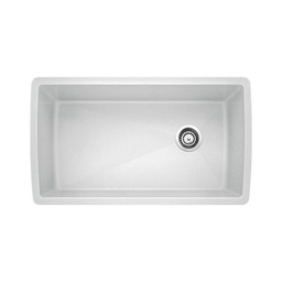 [BLA-401630] Blanco 401630 Diamond U Super Single Undermount Kitchen Sink White