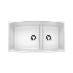 [BLA-401711] Blanco 401711 Performa U 1.75 Low Divide Double Undermount Kitchen Sink