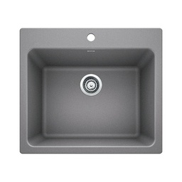 [BLA-401906] Blanco 401906 Liven Silgranite Laundry Sink Metallic Grey