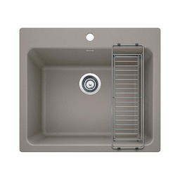 [BLA-401907] Blanco 401907 Liven Silgranite Laundry Sink Truffle
