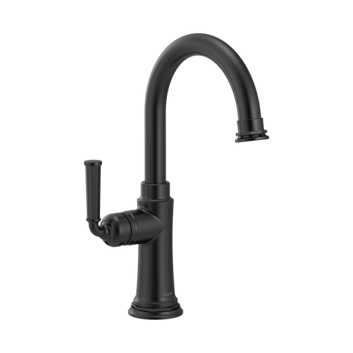 [BRI-61074LF-BL] Brizo 61074LF-BL Rook Single Handle Bar Faucet Matte Black