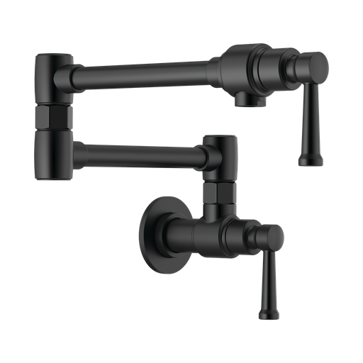 [BRI-62825LF-BL] Brizo 62825LF-BL Artesso Wall Mount Pot Filler Matte Black