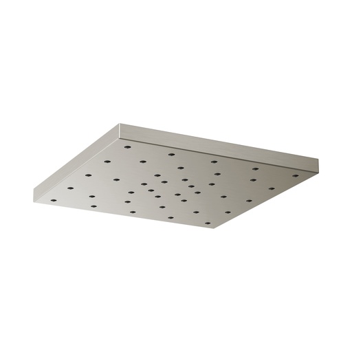 [BRI-81986-NK-2.5] Brizo 81986-NK-2.5 Essential 14” Linear Square H2Okinetic Raincan 2.5 GPM Showerhead Brilliance Luxe Nickel