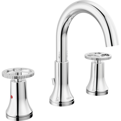 [DEL-3558-MPU-DST] Delta 3558-MPU-DST Trinsic Two Handle Widespread Bathroom Faucet Chrome