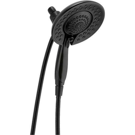 [DEL-58569-BL-PK] Delta 58569-BL-PK Universal In2ition 5-Setting Two-in-One Shower Matte Black