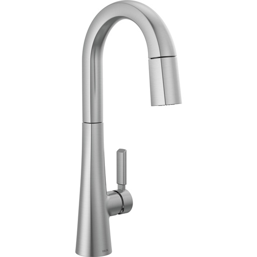 [DEL-9991-AR-PR-DST] Delta 9991-AR-PR-DST Monrovia Bar Prep Pulldown Arctic Stainless